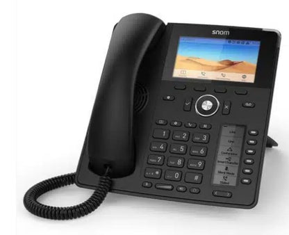 SNOM D785 IP Phone, SmartScreen, 12 SIP Identities, Bluetooth, USB, 48 Self-Labelling Keys, HD Au... - Image 4