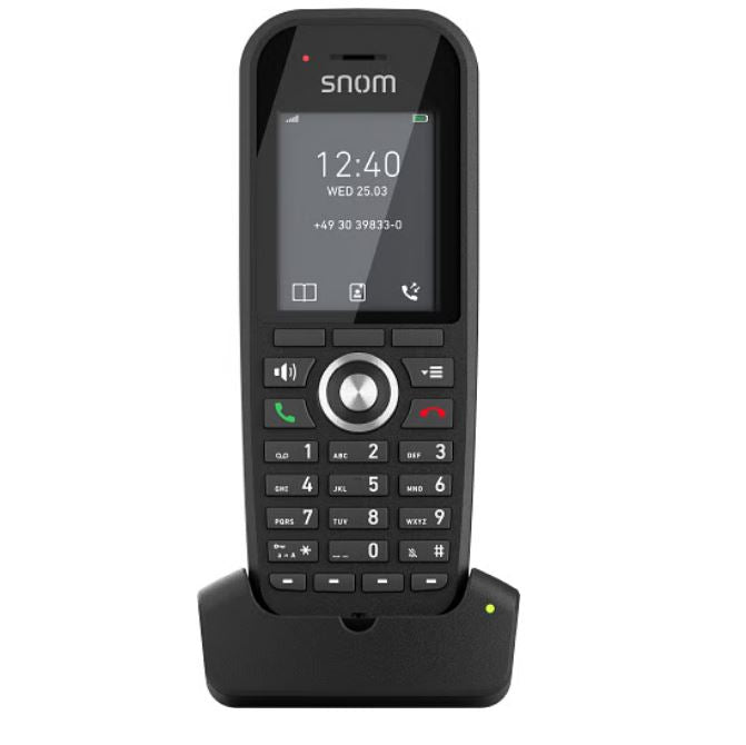 SNOM M30 IP DECT Handset, Multicell Compadible, Backlit Keyboard, Long Stangby Time,  Hold or For... - Image 2