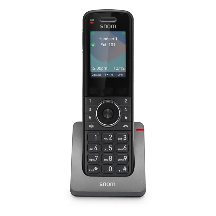 SNOM M55 DECT Handset, Bluetooth, HD Audio Quality, Long Standby time, Backlit Keys, Advanced Aud...