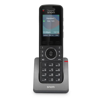 SNOM M55 DECT Handset, Bluetooth, HD Audio Quality, Long Standby time, Backlit Keys, Advanced Aud...