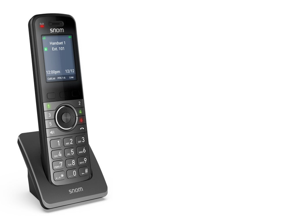 SNOM M55 DECT Handset, Bluetooth, HD Audio Quality, Long Standby time, Backlit Keys, Advanced Aud... - Image 2