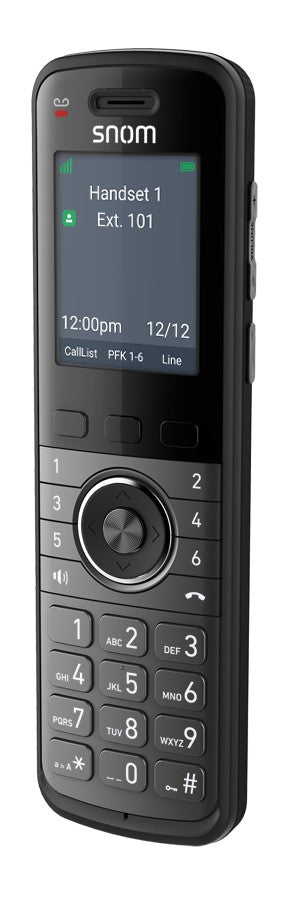 SNOM M55 DECT Handset, Bluetooth, HD Audio Quality, Long Standby time, Backlit Keys, Advanced Aud... - Image 3