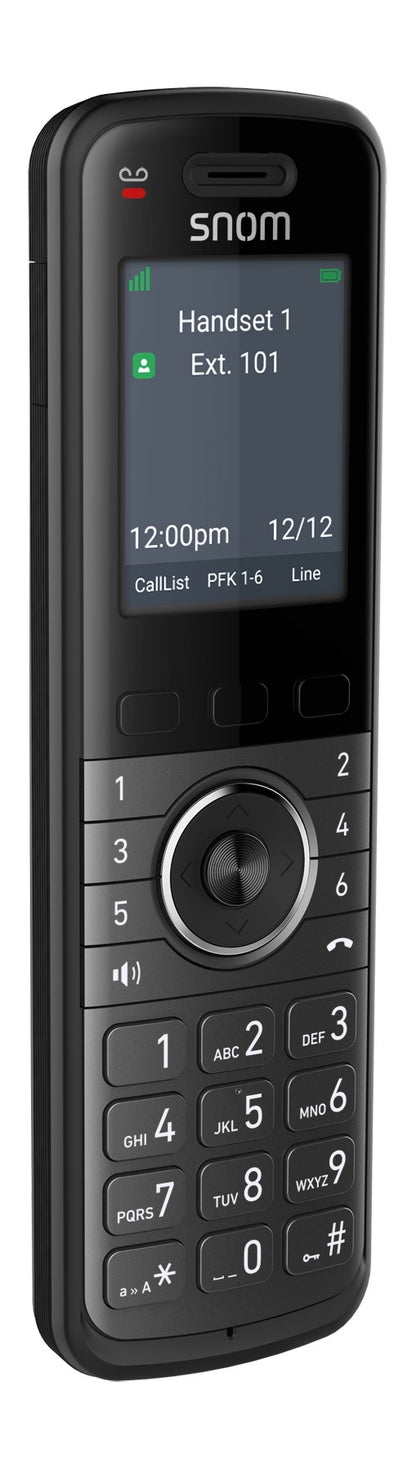 SNOM M55 DECT Handset, Bluetooth, HD Audio Quality, Long Standby time, Backlit Keys, Advanced Aud... - Image 4