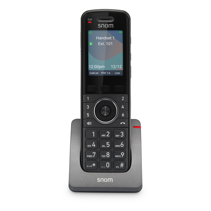 SNOM M55 DECT Handset, Bluetooth, HD Audio Quality, Long Standby time, Backlit Keys, Advanced Aud...