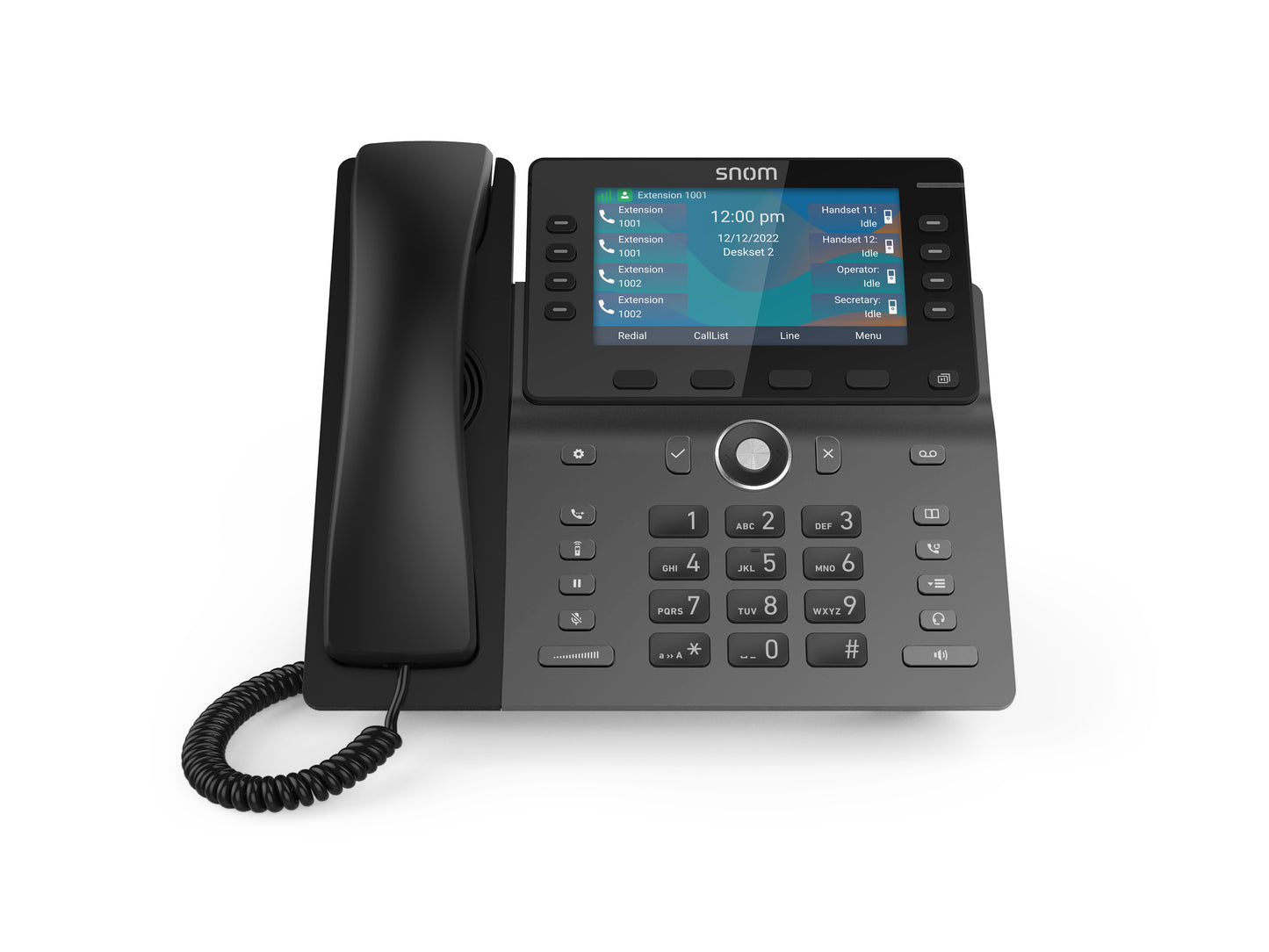 SNOM M58 DECT Handset, Backlit Keys, Bluetooth, HD Audio, Advanced Audio Quality, Shared Call Emu... - Image 2