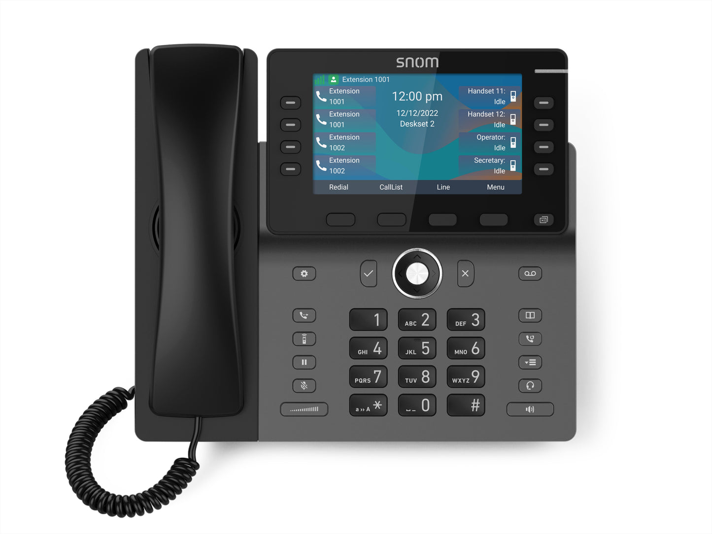 SNOM M58 DECT Handset, Backlit Keys, Bluetooth, HD Audio, Advanced Audio Quality, Shared Call Emu... - Image 3