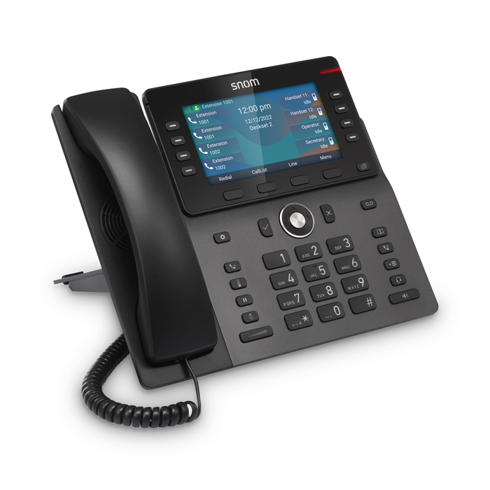 SNOM M58 DECT Handset, Backlit Keys, Bluetooth, HD Audio, Advanced Audio Quality, Shared Call Emu...