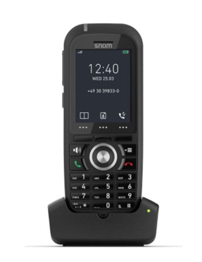 SNOM M70 IP DECT Handset, Bluetooth, Alarm Function, Protective Cover, HD Audio Quality, LCD Colo... - Image 2