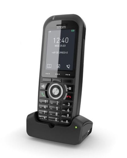 SNOM M70 IP DECT Handset, Bluetooth, Alarm Function, Protective Cover, HD Audio Quality, LCD Colo... - Image 3