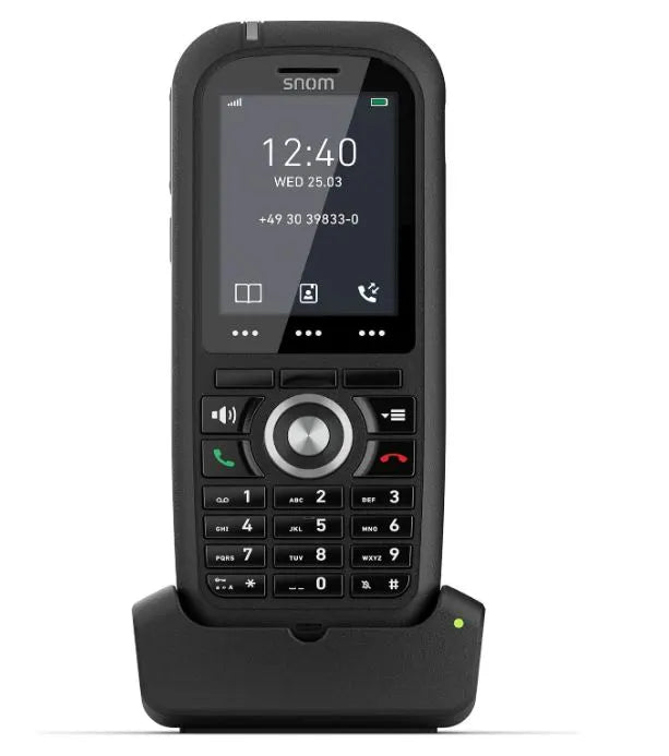 SNOM M80 IP DECT handset, Ruggedized, Bluetooth, HD Audio Quality, Backlit Keypad, Alarm Function... - Image 2