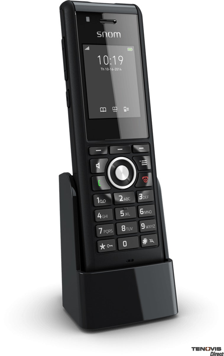 SNOM M85 Industrial DECT Handset, Wideband HD Audio Quality, Bluetooth Compadibility, TalkTime Up...