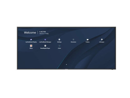 Viewsonic CDE105UW 105' 5K Presentation Display, Ultrawide Wireless presentation USB-C, Pro AV 20...