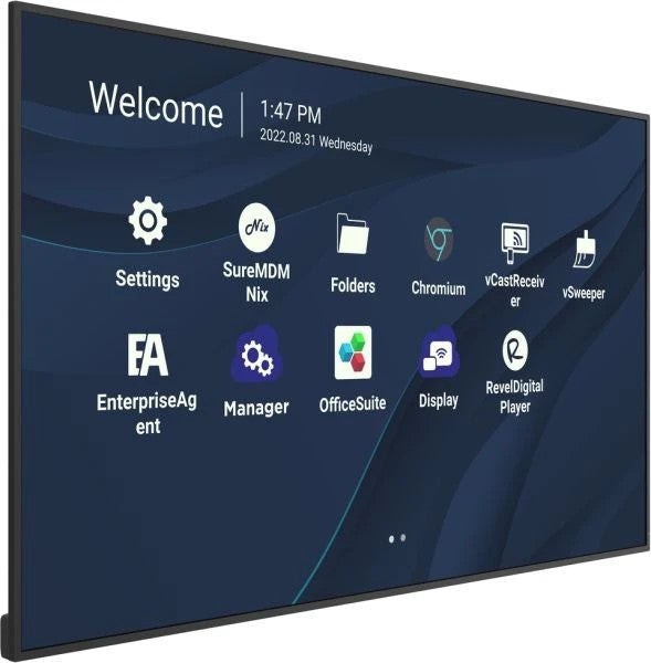 ViewSonic CDE5530 55' 4K Presentation Display Wireless presentation, ​Single USB-C cable for 65W,... - Image 2