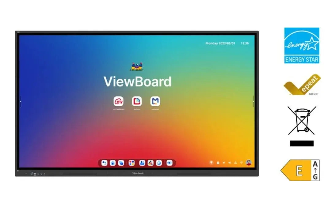 ViewSonic ViewBoard IFP7534 EDLA Certified ViewBoard 75' 4K Interactive Display, 20% better power... - Image 2