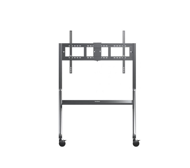 ViewSonic VB-STND-009 Slim Trolley Cart for 55' to 105' Display, Streamlined, height-adjustable d...