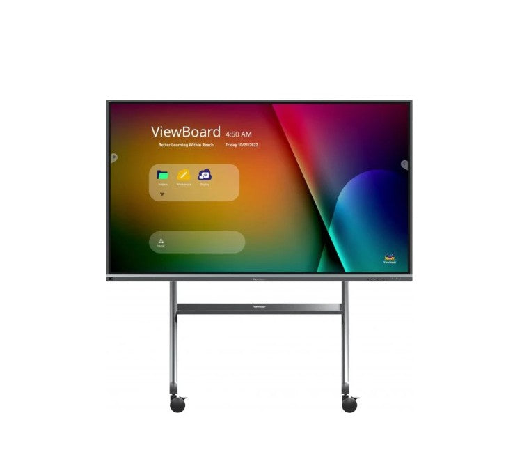 ViewSonic VB-STND-009 Slim Trolley Cart for 55' to 105' Display, Streamlined, height-adjustable d... - Image 4