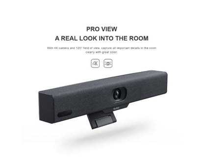 Yealink Meeting Bar A10 Microsoft Teams and Zoom Rooms on Android, Video Collaboration Bar, Small... - Image 4