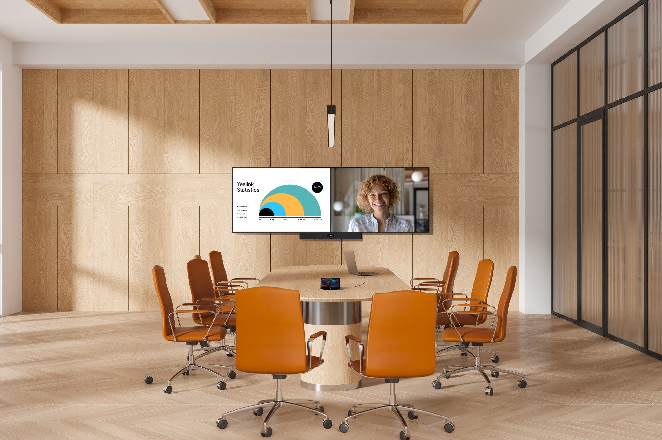 Yealink MeetingBar A40 Microsoft Teams and Zoom Rooms on Android, For Small toMedium Room, 10-15... - Image 3