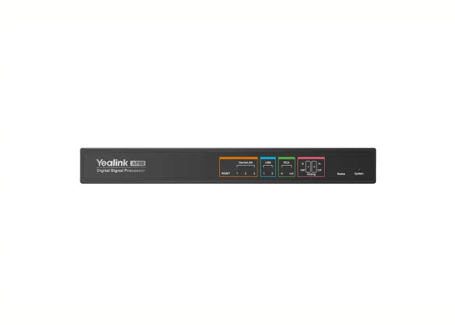 Yealink AP08 audio processor, 64x64 Dante channels, DSP, AEC, noise cancellation, reverberation s... - Image 2