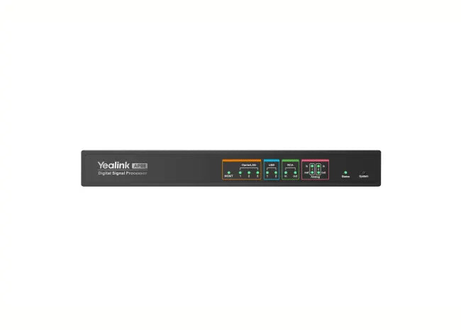 Yealink AP08 audio processor, 64x64 Dante channels, DSP, AEC, noise cancellation, reverberation s... - Image 3