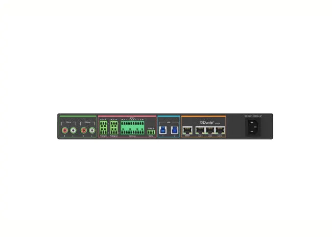 Yealink AP08 audio processor, 64x64 Dante channels, DSP, AEC, noise cancellation, reverberation s... - Image 4