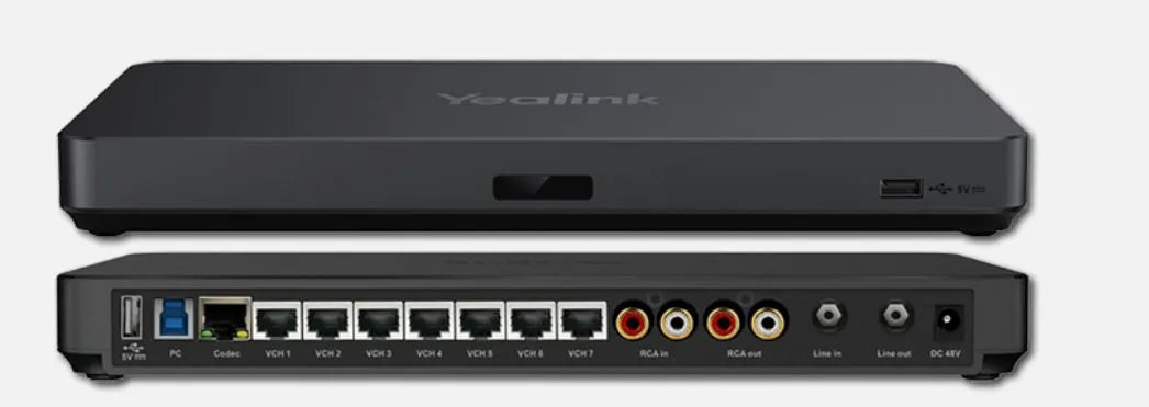 Yealink AVHUB Meeting Audio  Video Processor, Designed for Large Conference Rooms, Microsoft Team... - Image 4