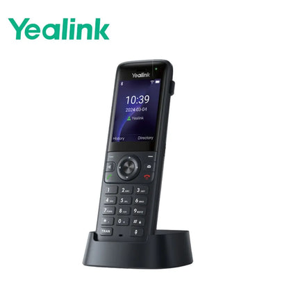 Yealink AX83H Handheld Wi-Fi IP Phone, Wi-Fi 6, Bluetooth, HD Audio, Smart Noise Cancellation, Qu...