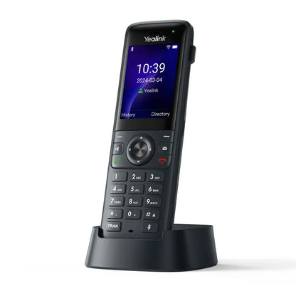 Yealink AX83H Handheld Wi-Fi IP Phone, Wi-Fi 6, Bluetooth, HD Audio, Smart Noise Cancellation, Qu... - Image 2