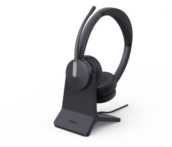 Yealink BH70 Bluetooth Wireless Dual Headset with Stand Teams USB-C/A, 3 mic noise cancellation T...