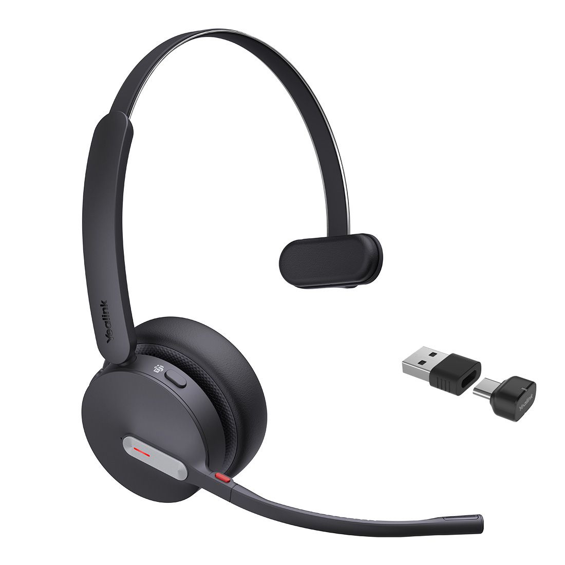 Yealink BH70 Bluetooth Wireless Mono Headset Microsoft Teams, 3 mic noise cancellation Talk time...