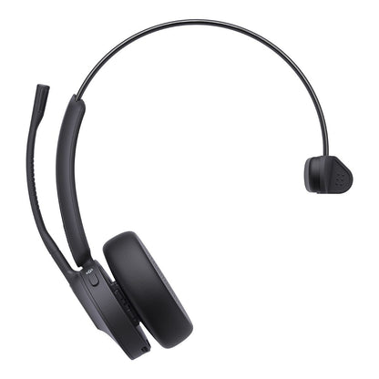 Yealink BH70 Bluetooth Wireless Mono Headset UC, 3 mic noise cancellation Talk time up to 35h BT51 C Dongle with Type A Adaper Comfort Wearing