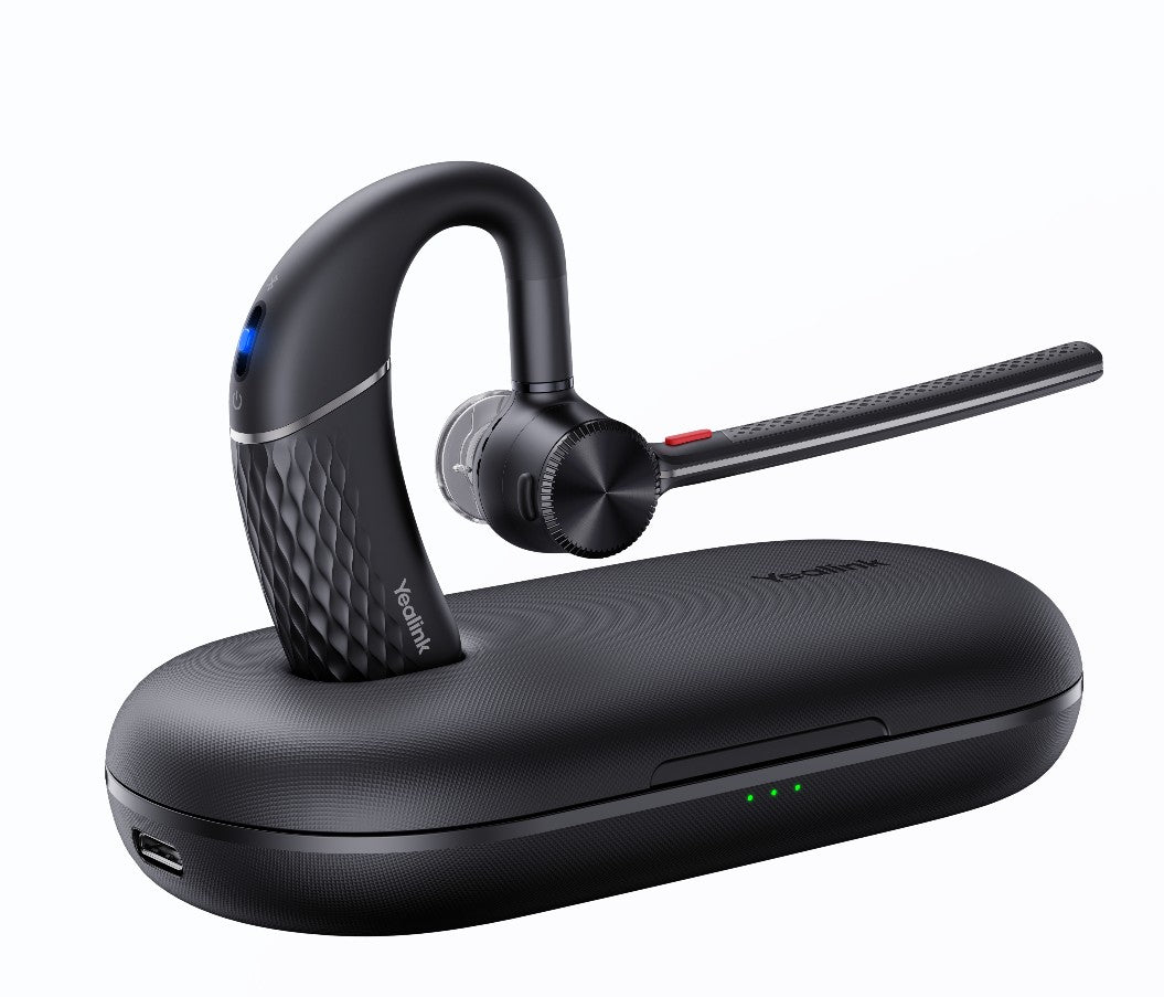 Yealink BH71 Pro USB-CA Bluetooth Wireless Mono Headset, Carrying Case w/ Built-In Battery (+20hr... - Image 2