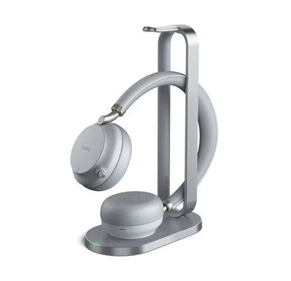 Yealink BH72 Bluetooth Wireless Stereo Headset, with Charging Stand, Grey, USB-A, Supports Wirele...