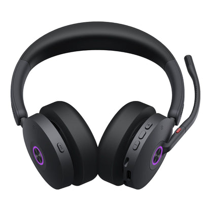 Yealink BH74 with Stand Teams USB-C/A Bluetooth Headset, Active Noise Cancellation, Acoustic Shie... - Image 4