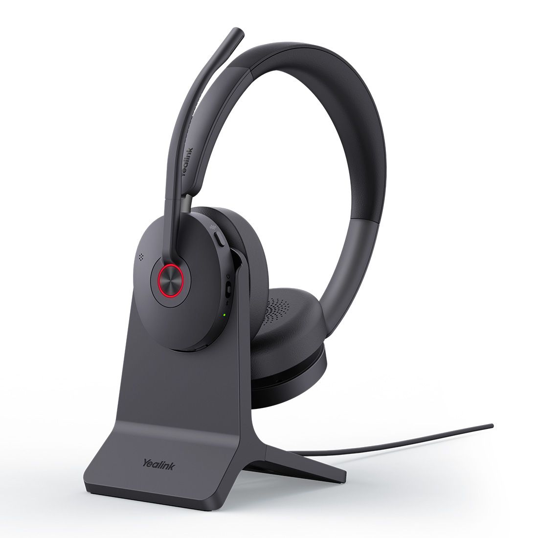 Yealink BH74 with Stand UC USB-C/A Bluetooth Headset, Active Noise Cancellation, Acoustic Shield,... - Image 2