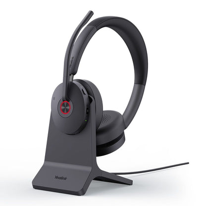 Yealink BH74 with Stand UC USB-C/A Bluetooth Headset, Active Noise Cancellation, Acoustic Shield,... - Image 2