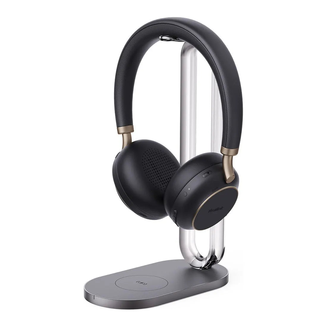 Yealink BH76 Plus with Charging Stand Teams Black USB-C/A Bluetooth Stereo Headset, 5Mic Beamform... - Image 2