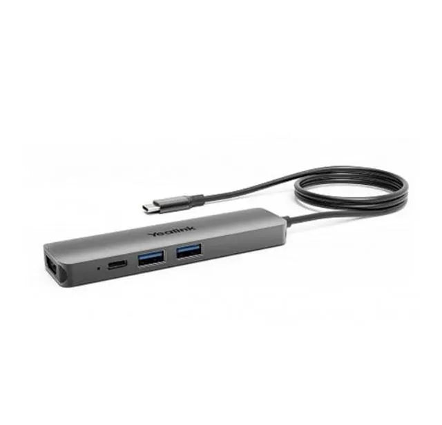Yealink BYOD Box Cable Hub, with 1.5m USB-C Cable (USB-C to USB-A adapter included), easy plugpla... - Image 2