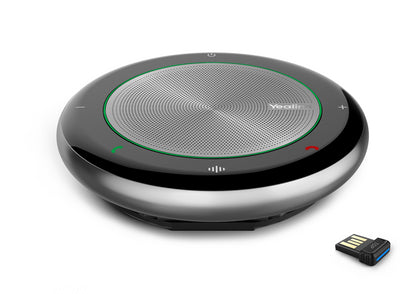 Yealink CP700-BT Portable USB/Bluetooth Speakerphone Excellent Sound Quality,BT50, Dongle in Hand Strap, HD Voice Quality, Good for Hurdle Room