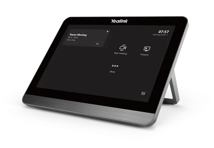 Yealink CTP18 touch panel, MeetingBar A20 A30, MVC Series compatibility, 8in IPS touchscreen, mee...