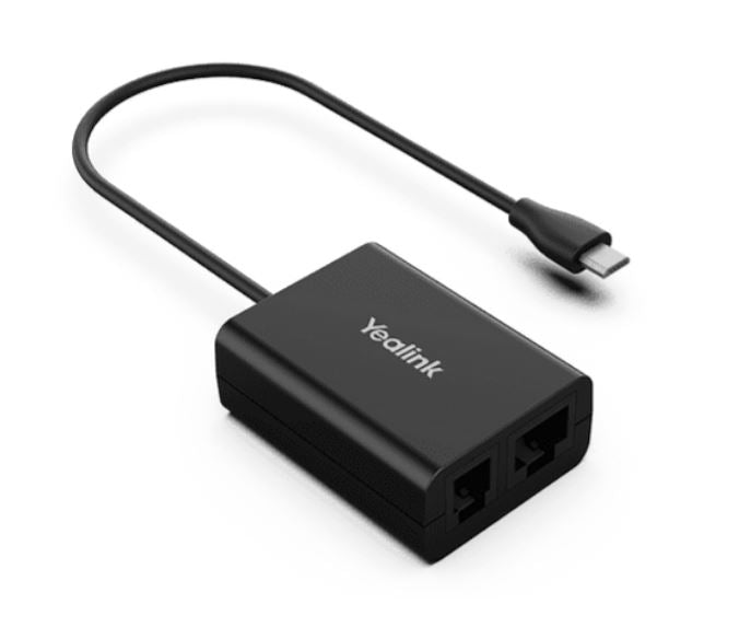 Yealink EHS40 Wireless Headset Adapter Suits Plantronics/Jabra/Sennheiser Headsets, Suits T43U, T46U, T48U