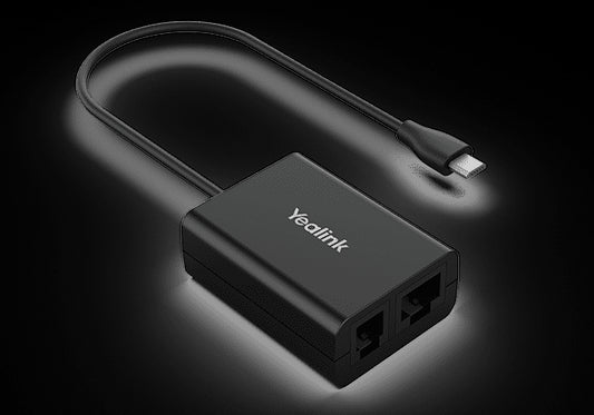 Yealink EHS60 WH6X DECT, Wireless Headset Adapter for WH6x Yealink headsets, USB, Plug And Play...