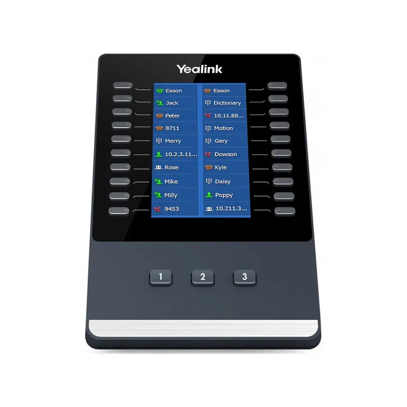 Yealink EXP43 Color Expansion Module for Yealink T43U/T46U/T48U IP phones, Large 4.3-Inch Color-S...