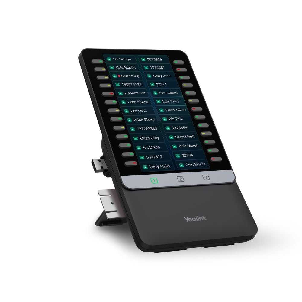 Yealink EXP55 Color Expansion Module, 5.5' Display, 78 Programmable Keys, Dual-Color LEDs, 3-Page... - Image 3