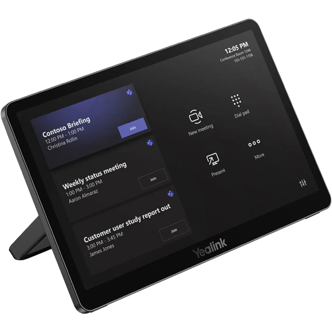 Yealink MCore PRO, Mtouch-E2  for Microsoft Teams Rooms, MCORE Pro Mini PC, 8-inch IPS screen, 11... - Image 2