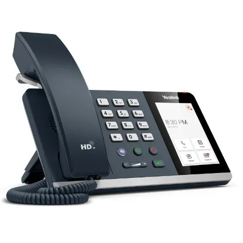 Yealink MP54 E2 Teams Android 13, Entry Level, Teams and Skype for Business Compatible, 4-inch Ca...