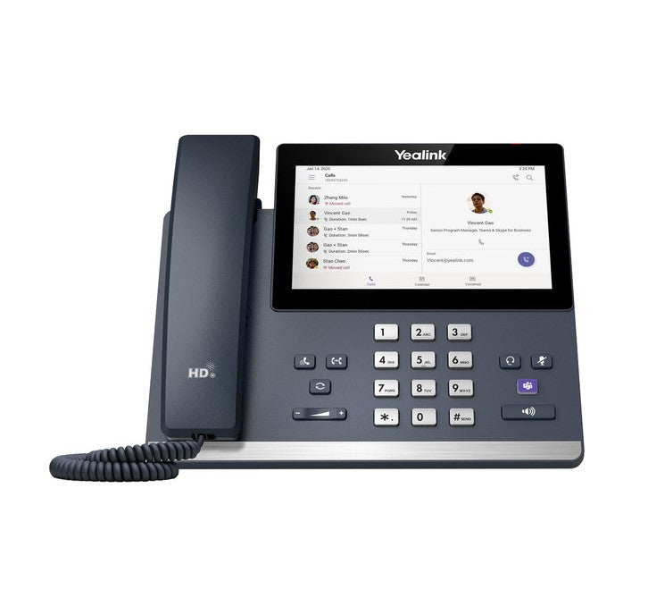 Yealink MP56 E2 Teams IP Phone, Android 13, Mid-level, Teams and Skype Compatible, 7-inch touchsc... - Image 2