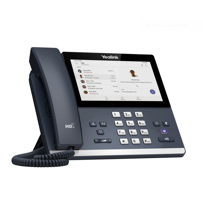 Yealink MP56 E2 Teams IP Phone, Android 13, Mid-level, Teams and Skype Compatible, 7-inch touchsc... - Image 3