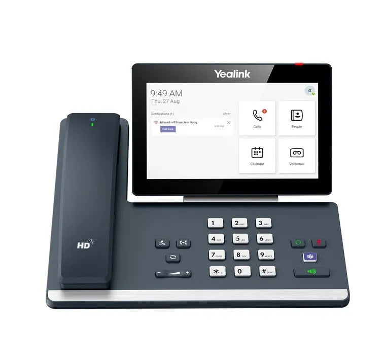 Yealink MP58 WH E2 Teams Android 13 Phone, Teams and Skype Compatible 7' Colour Touch Screen, HD... - Image 3