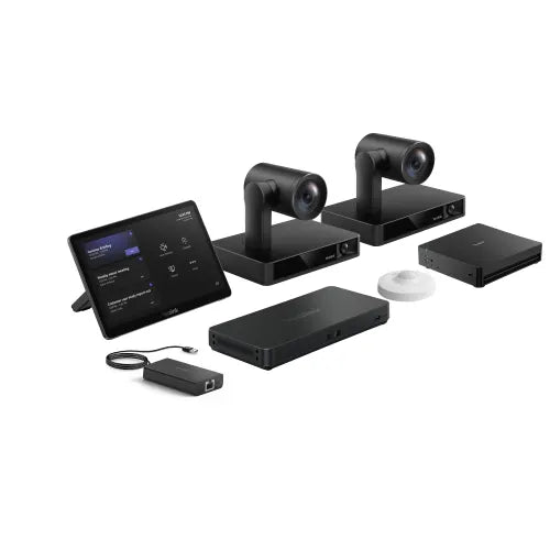 Yealink MVCS90-C5U-004 Teams Room Kit, MCore 4, MTouch Plus, Dual UVC86 Cameras, AVHub, RoomSenso...